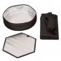 Outdoor Portable Storage Stool Padded Seat