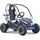 Moto  Tec Maverick Go Kart 36v 500w blue/red
