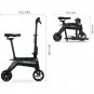 Motini Nano 36v 250w Lithium Electric Scooter White/Black