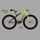 26-inch Fat Tire Off-Road Vehicle; 21-Speed Mountain Snow Bike