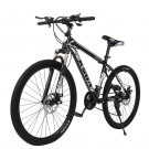 Junior Aluminum Full Mountain Bike; Stone Mountain 26 Inch 21-Speed Bicycle