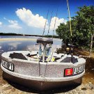 Ultraskiff 360 Round Boat Personal Watercraft Fish Pod Platform Duck Boat Pond Boat Fishing Boat
