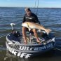 Ultraskiff 360 Round Boat Personal Watercraft Fish Pod Platform Duck Boat Pond Boat Fishing Boat