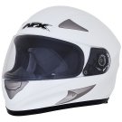 AFX FX-90e Solid Full Face Motorcycle Helmet White