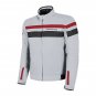 Hevik BLACKJACK Grey Fabric Motorcycle Jacket