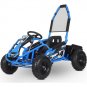 MotoTec Mud Monster Kids Electric 48v 1000w Go Kart Full Suspension Green