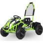 MotoTec Mud Monster Kids Electric 48v 1000w Go Kart Full Suspension Green