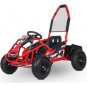 MotoTec Mud Monster Kids Electric 48v 1000w Go Kart Full Suspension Green