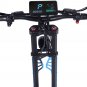 MotoTec Switchblade 60v 4000w Lithium Electric Scooter Blue