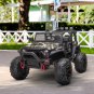 12V Battery-Powered Kids Electric Ride On Truck Car with Wide Seat,