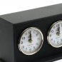 Modern & Decorative Tabletop Time Zone Clock-Desk Clock