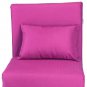 Pink 5-Position Adjustable Flip Chair/Bed