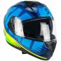 Ska-P 3MHG SPEEDER SPORT Full Face Motorcycle Helmet Matt Red Yellow