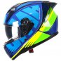 Ska-P 3MHG SPEEDER SPORT Full Face Motorcycle Helmet Matt Red Yellow