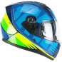 Ska-P 3MHG SPEEDER SPORT Full Face Motorcycle Helmet Matt Red Yellow