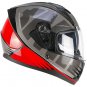 Ska-P 3MHG SPEEDER SPORT Full Face Motorcycle Helmet Matt Red Yellow