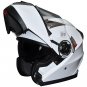 Casco Moto Modulare Motocubo 926 FLIP CUBE EVO Bianco Rosso Blu (22.06)