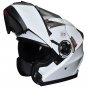 Casco Moto Modulare Motocubo 926 FLIP CUBE EVO Bianco Rosso Blu (22.06)