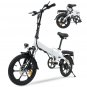 U3 Folding Electric Bike Foldable, portable, and easy to hop on.