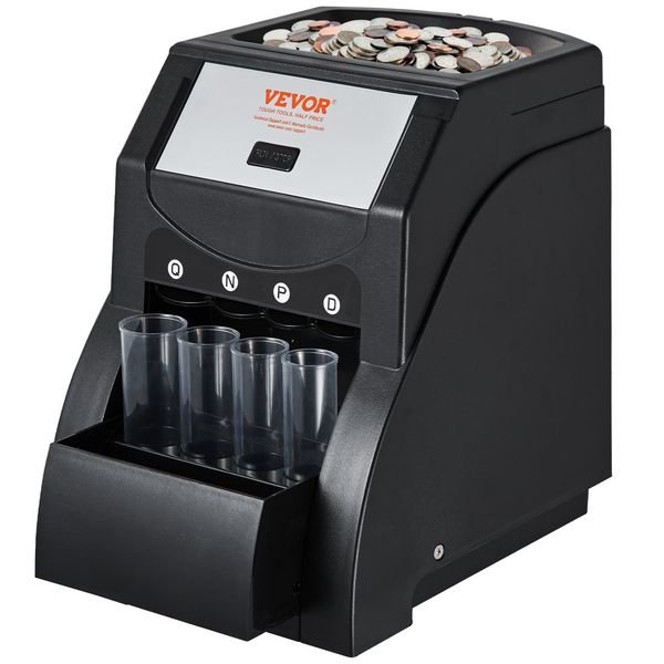 VEVOR USD Coin Sorter, Coin Sorter Machine