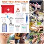 125Pcs Survival Kits Professional Emergency Survival Gear Tactical First Aid Kit