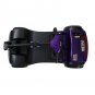 Four wheels Compact Travel Mobility Scooter with 300W Motor for Adult-300lbs, Dark Purple