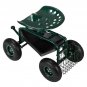 75*45*47cm Iron Short Handle Garden Seat Car, Garden