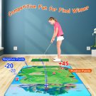 Casual Golf Game Set Indoor Outdoor Golf Pratice Mat