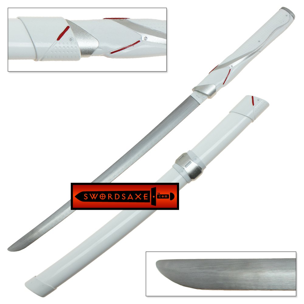 Overwatch Genji Futuristic Ninja Carbon Steel Replica Wakizashi