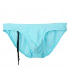 2PK Sky Blue Men's summer surfing beachwear swimwear swimming briefs BR1156