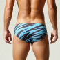 2PK Mixed-color Men's underwear drawstring swimwear beach swimming briefs 260903