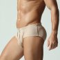 4PK Multi-color Men's sexy underwear cotton blend low-rise breathable pouch briefs 25111