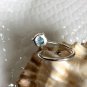 Larimar ring, Genuine Larimar adjust silver ring, Gemstone jewelry, Unisex silver ring