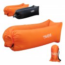 Inflatable Air Lounger For Outdoor and Indoor Use (Orange)