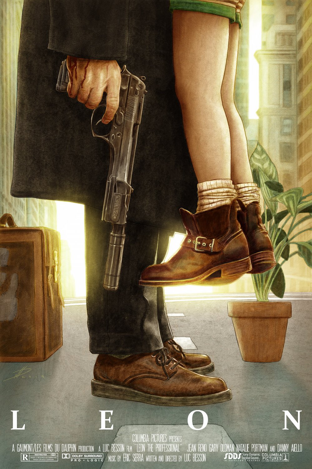 Leon Movie Poster 18x24 inches