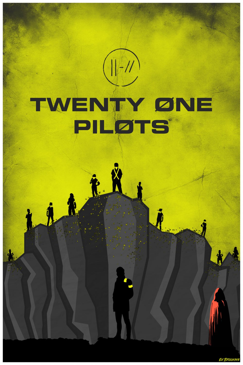 Twenty One Pilots Poster 24x36 inches