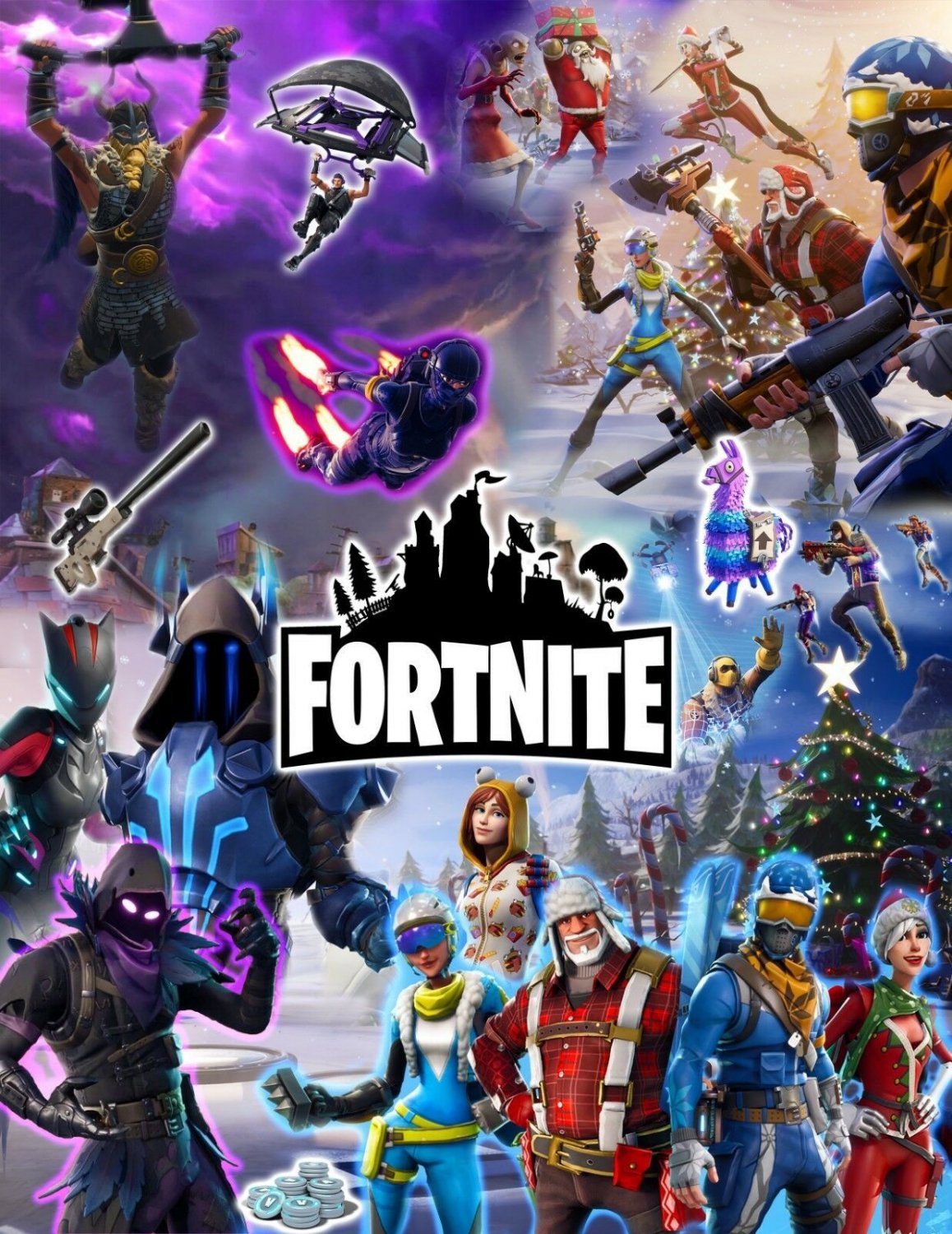 Fortnite Game Poster 12x19 inches
