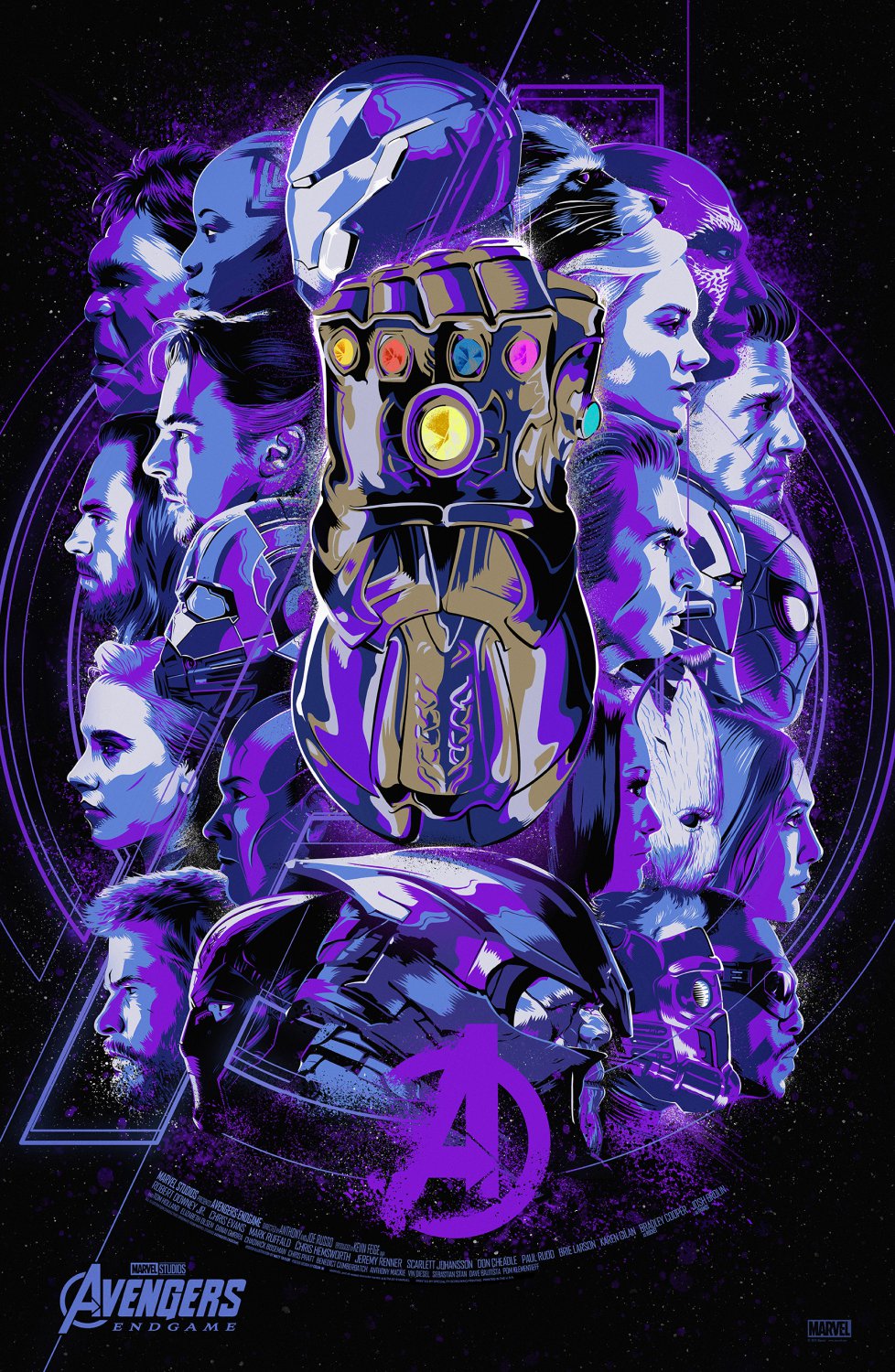 Avengers Endgame Poster 18x24 inches