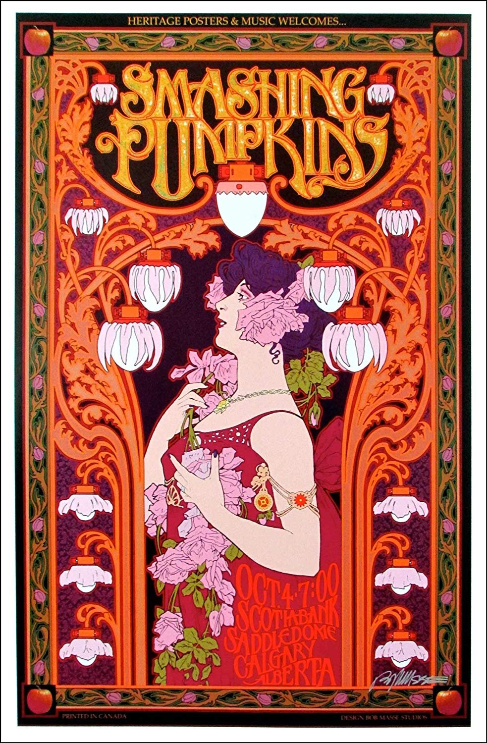 Smashing Pumpkins Poster 12x17 inches