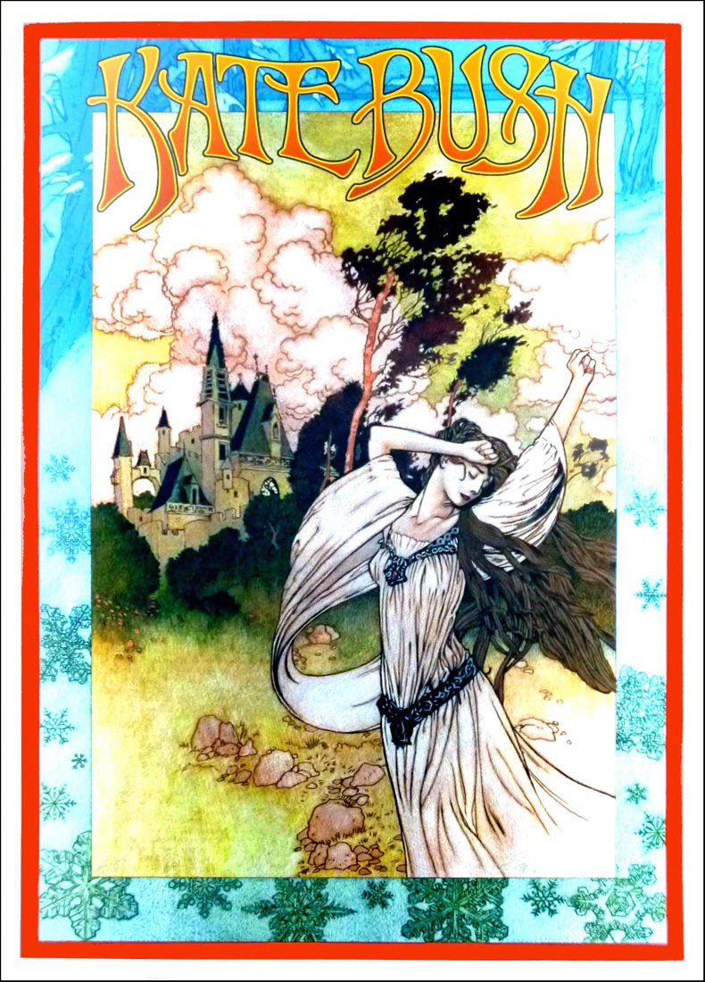 Kate Bush Concert Poster 12x19 inches