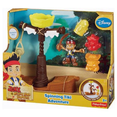 Fisher-price Jake And The Never Land Pirates Spinning Tiki Adventure 