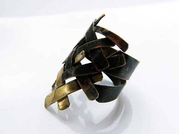 handmade copper ring