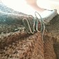Curve. Shawl Pin. handmade wearable art, unique design