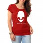 Humens aren't real Alien tshirt for women and Girls