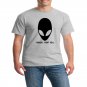 Humens aren't real Alien tshirt for men