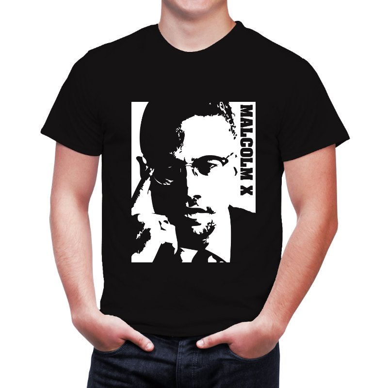 Malcolm x tshirt high quality  and cheapest price tshirt for men