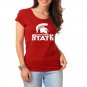 Michigan state tshirt high quality cheapest price tshirt for women and Girls