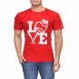 baseball love tshirt high quality and cheapest price tshirt for men