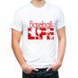 baseball life tshirt high quality and cheapest price tshirt for men