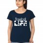 baseball life red design tshirt high quality cheapest price tshirt for women and Girls